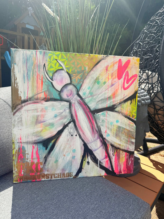 Libellenzauber – Original Artwork by Frau Kunst Chaos