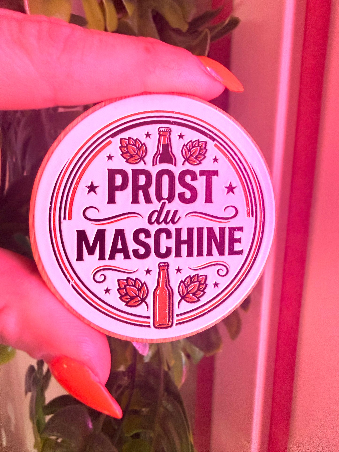 Bieröffner Magnet „Prost du -Maschine“