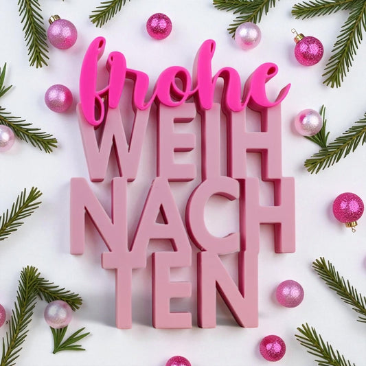 „Frohe Weihnachten“