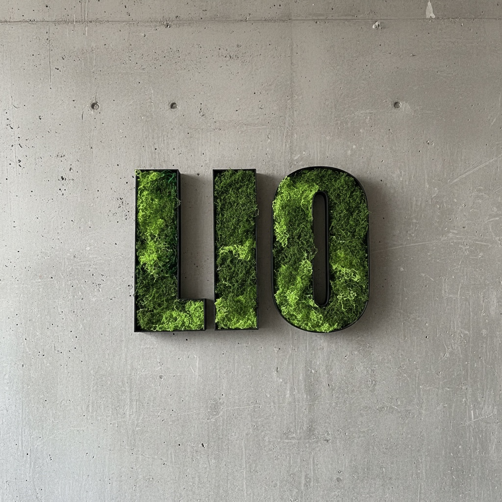 Moos Buchstaben Personalisiert