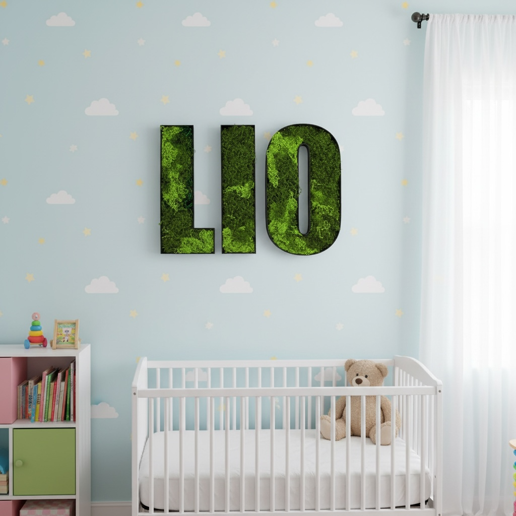 Moos Buchstaben Personalisiert