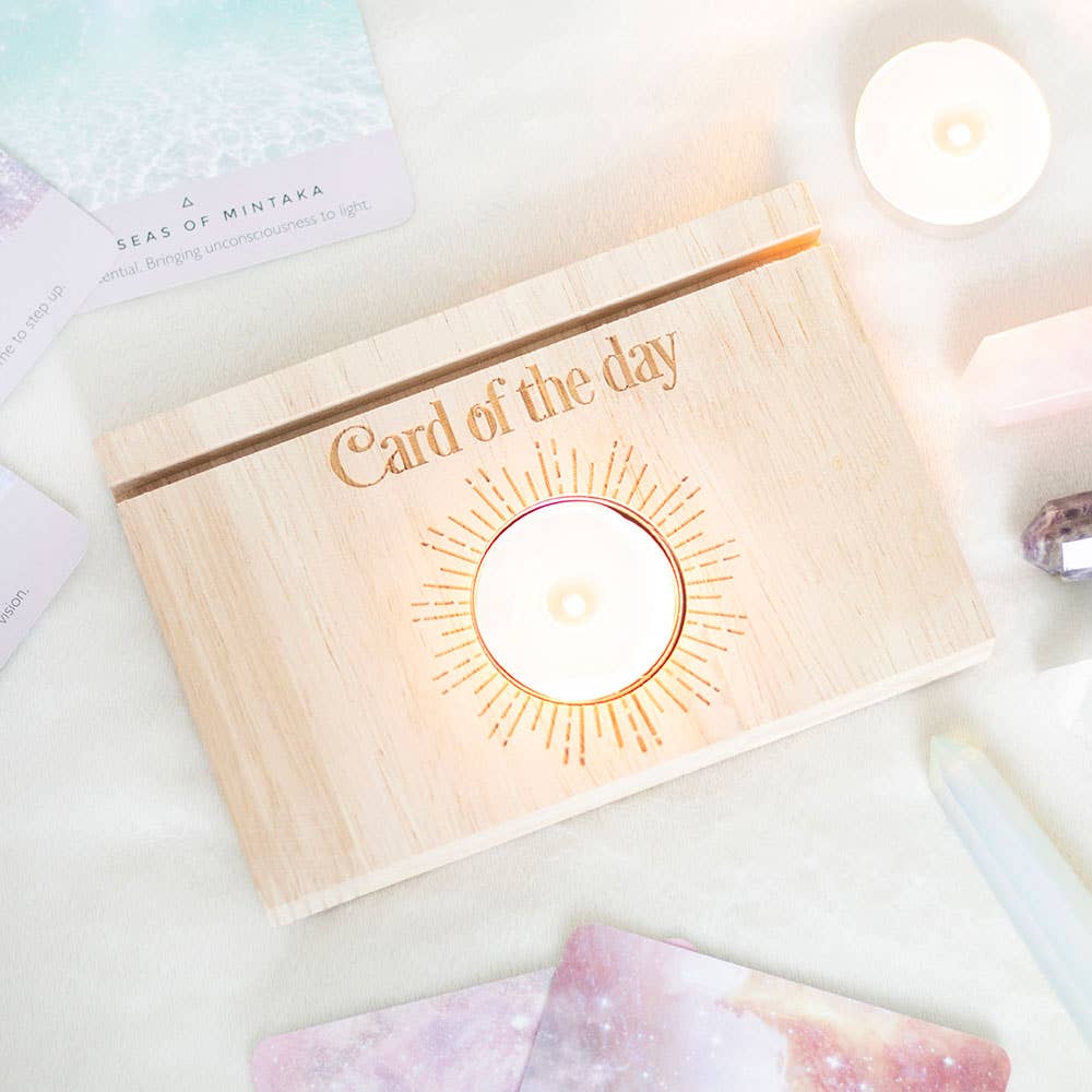 Karte des Tages Aufsteller Tarotkarten