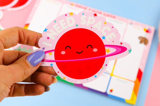 Sticker Ich brauche Platz