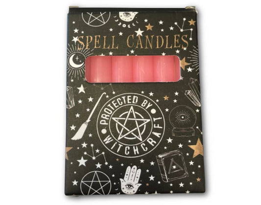 Zauberkerzen in Rosa