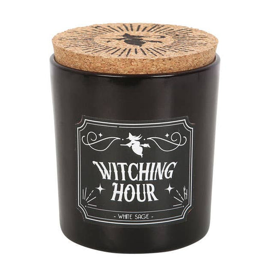 Gothic Kerze Witching Hour White Sage