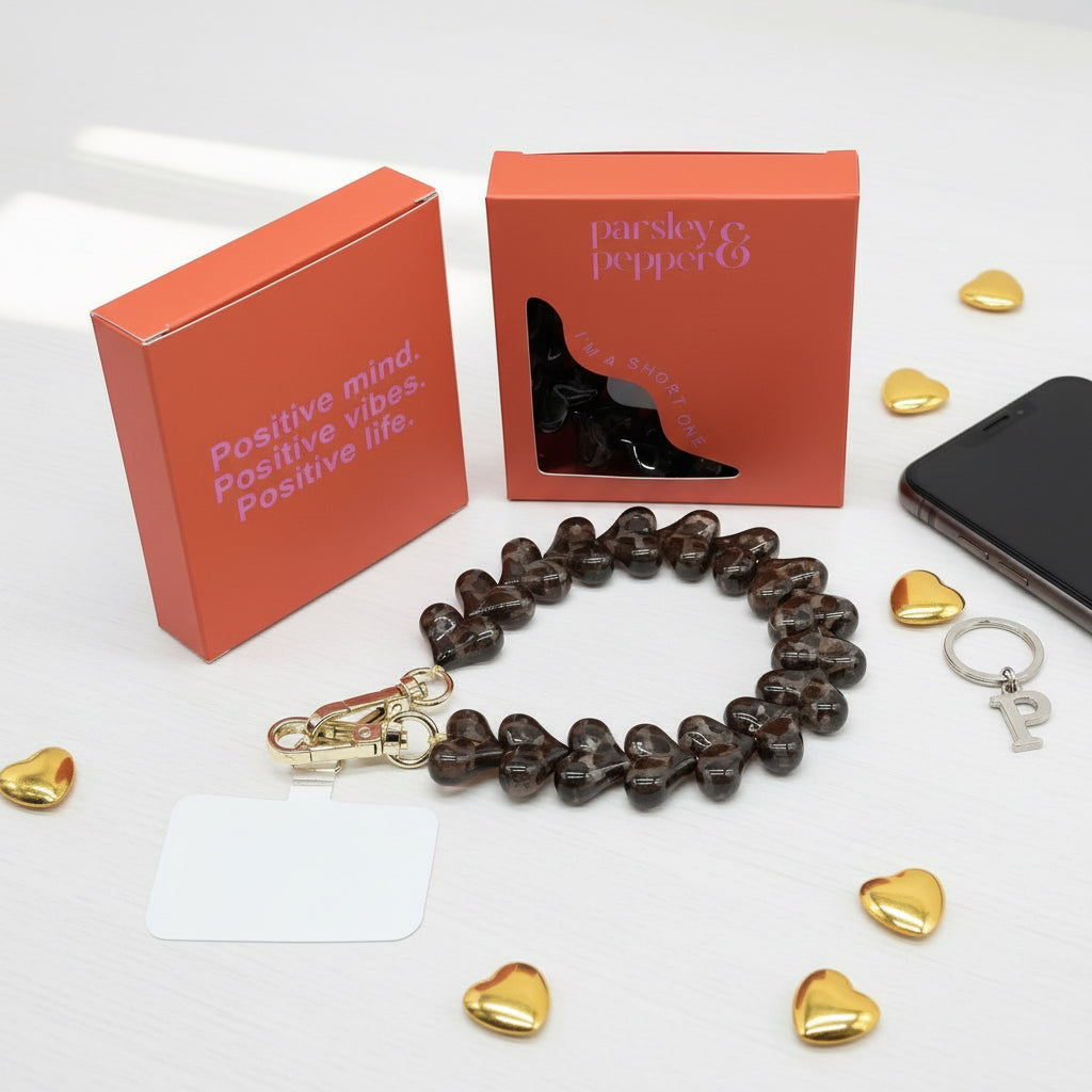 Handykette kurz WILD HEARTS oder Schlüsselanhänger