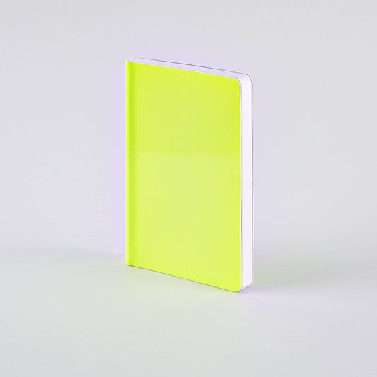 Candy S - Neon Yellow |Notizbuch A6 | 2,5mm Punktraster