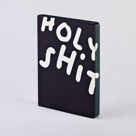 Holy Shit - Notizbuch Graphic L | A5+ | 3,5mm Punktraster |