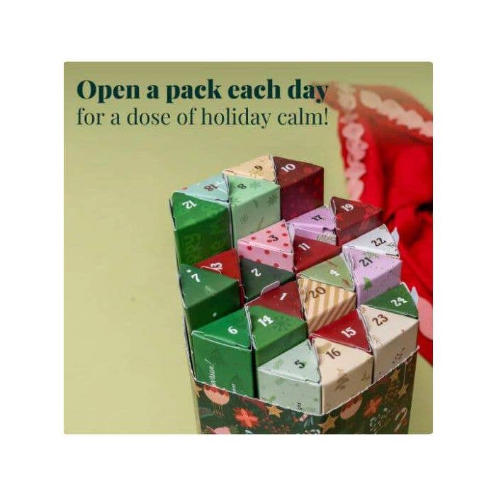 Adventskalender mit 240 Räucherstäbchen – 24 festliche Düfte