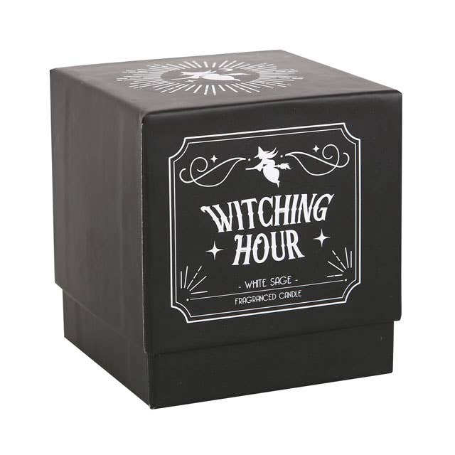 Gothic Kerze Witching Hour White Sage