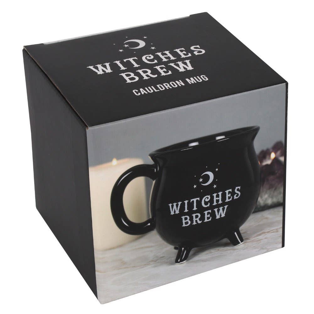 Witches Brew Tasse im gotischen Halloween-Kessel