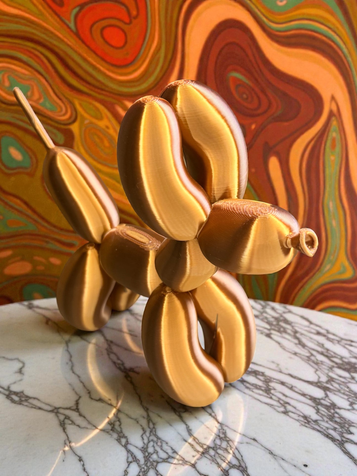 Ballonhund – in schimmerndem Bronze B WARE