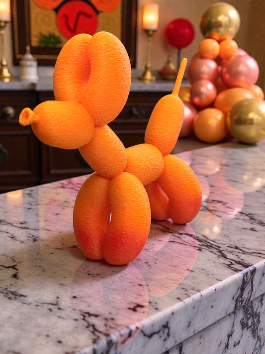 Ballonhund Orange Pink