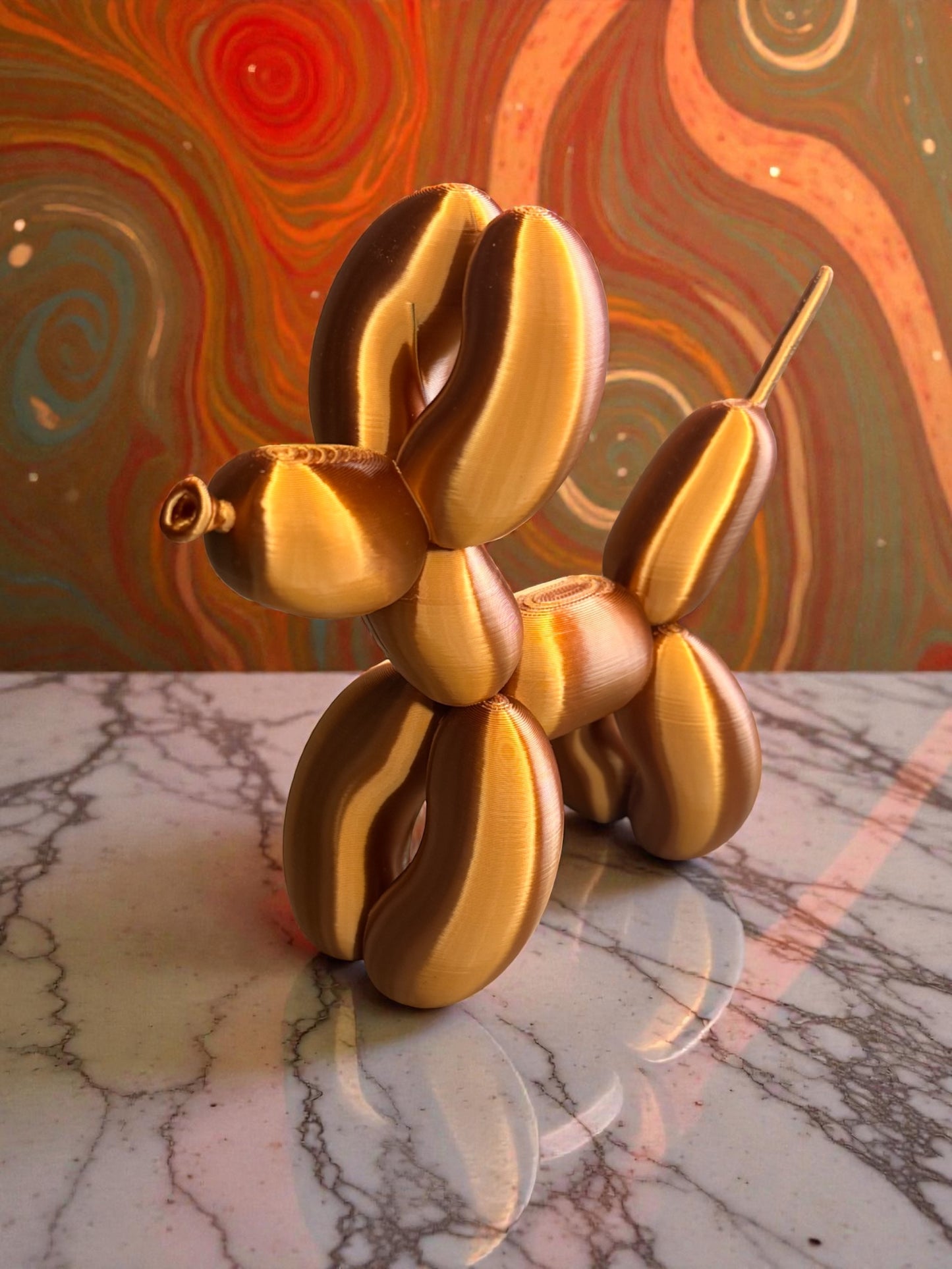 Ballonhund – in schimmerndem Bronze B WARE