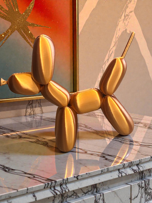 Ballonhund – in schimmerndem Bronze B WARE