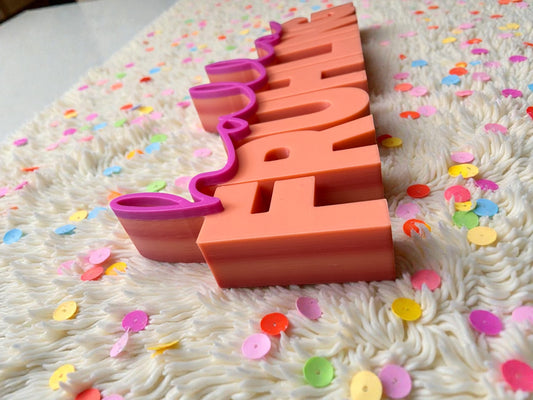 hallo FRÜHLING korallfarben