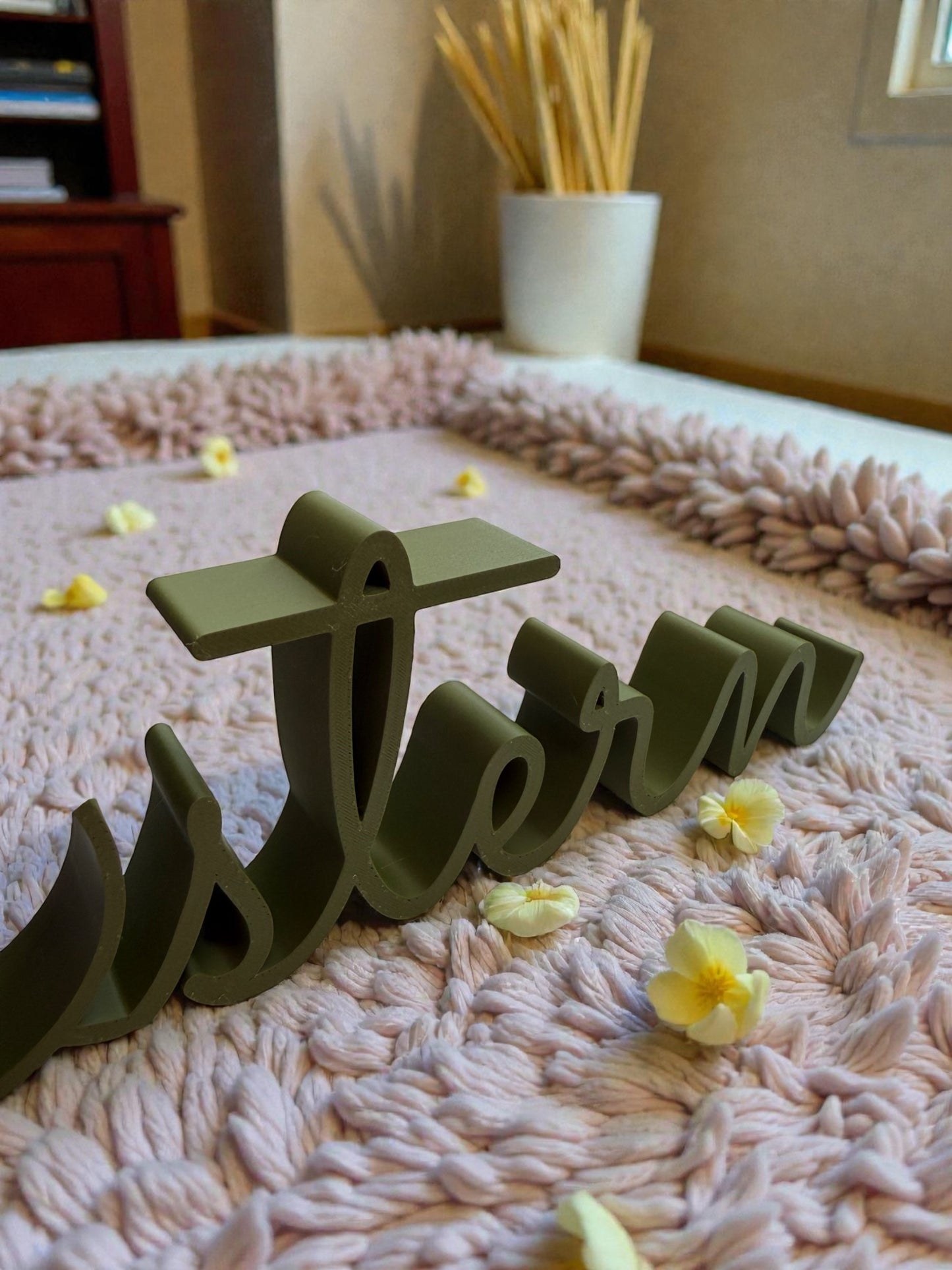 Ostern Schriftzug in Wunschfarbe