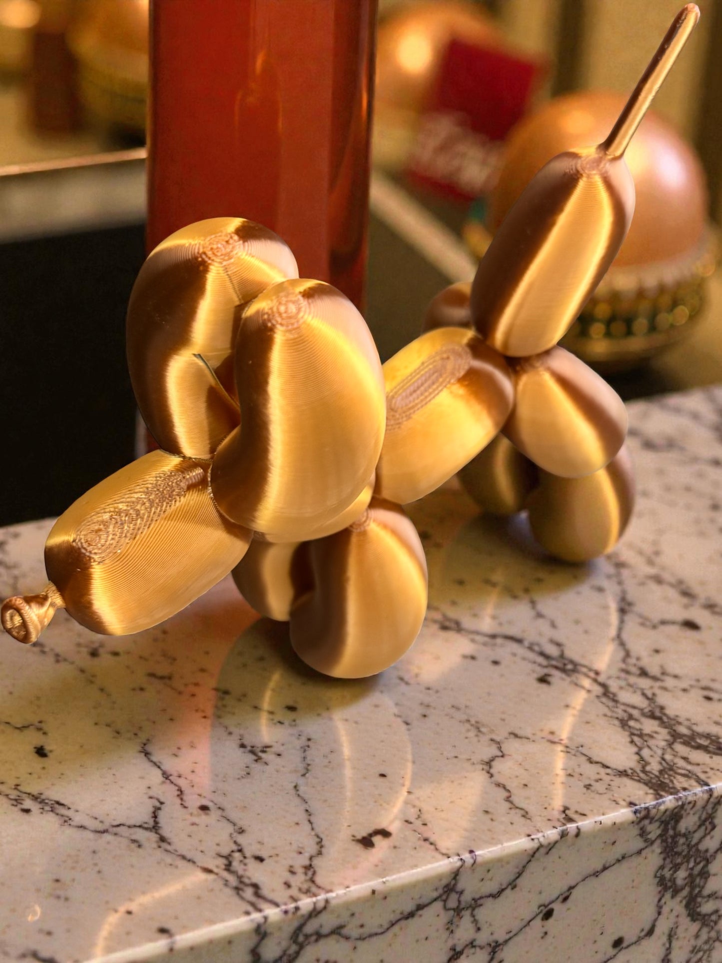 Ballonhund – in schimmerndem Bronze B WARE